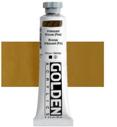 Golden Acrylics Heavy Body akrilfesték, 59 ml - 4003, iridescent bronze (fine)