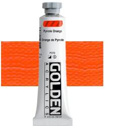 Golden Acrylics Heavy Body akrilfesték, 59 ml - 1276, pyrrole orange