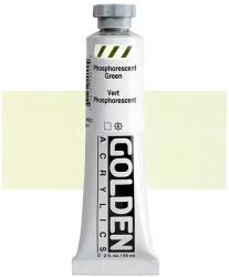 Golden Acrylics Heavy Body akrilfesték, 59 ml - 4900, phosphorescent green