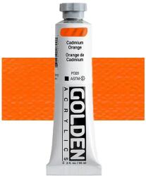 Golden Acrylics Heavy Body akrilfesték, 59 ml - 1070, cadmium orange