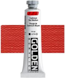 Golden Acrylics Heavy Body akrilfesték, 59 ml - 1100, cadmium red medium
