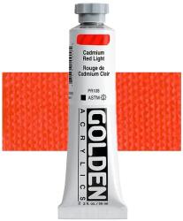 Golden Acrylics Heavy Body akrilfesték, 59 ml - 1090, cadmium red light