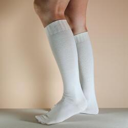 Aura Via Női térdzokni puha akril hatású Ecru, 38-41 106622