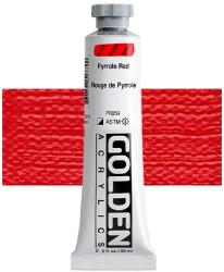 Golden Acrylics Heavy Body akrilfesték, 59 ml - 1277, pyrrole red