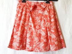 Pimkie Piros Masnis Mintás Szoknya S