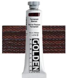 Golden Acrylics Heavy Body akrilfesték, 59 ml - 1252, permanent maroon