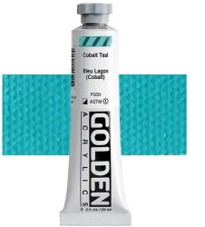 Golden Acrylics Heavy Body akrilfesték, 59 ml - 1145, cobalt teal