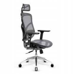 Diablo Chairs Diablo V-Basic Ergonomikus forgószék, fekete-szürke, állítható kartámasz, 140kg teherbírás (952)