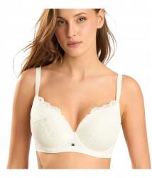 Lormar Satèn 1900 melltartó, 70C, enyhén merevített, mély dekoltázsú (balkonetka usztywniana plunge Lormar)