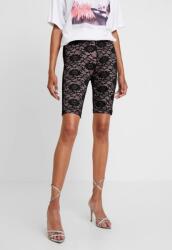 Even&Odd Csipke Leggings, Size 34, poliészter, fekete rózsaszín