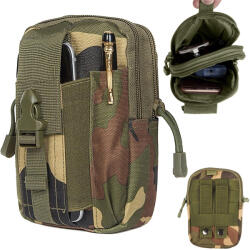 Verk Group Borsetă Tactică Militară cu Sistem MOLLE, Culoare Verde Moro (14392_MZ) Rucsac tura