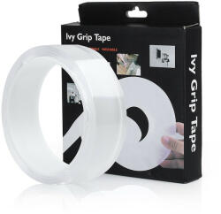 Verk Group Bandă adezivă dublă față Nano Tape, transparentă, 1m (24050)