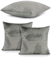 GordonToys Set de huse decorative pentru perne, 2 bucăți, cu model de pene, 45 x 45 cm, Catifea (poliester) (POSZEWKA PEACOCK 45 X 45)