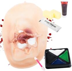 VERK GROUP Kit de machiaj pentru răni artificiale de Halloween: Cicatrici și Răni Realiste (26162)