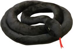 LEAN Toys Șarpe de Pluș Negru Mascotă de 110 cm (16443)