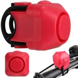 Verk Group Sonerie și claxon electronic pentru bicicletă, 130 dB, rezistent la apă, roșu (14398_CZE)