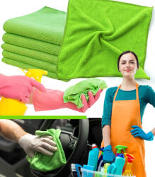 GordonToys Lavetă microfibră verde 30 x 30 cm (G533)
