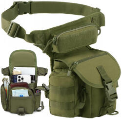 Verk Group Borsetă Tactică Militară de Coapsă - Rezistentă la Apă și Spațioasă (14455_Z) Rucsac tura