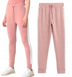 4F Női melegítő alsó, Size XXL, púder korall, rugalmas derék (SPDD013)