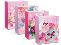 Family Pungă pentru cadouri - hârtie - 330 x 102 x 457 mm - 4 modele / pachet - 12 buc / pachet (58312)