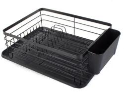 VERK GROUP Uscător de vase de bucătărie - Negru (07120) Uscator vase