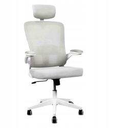 LVNSYSTEM Irodai forgószék íróasztalhoz Ergo Lite LVNSystem fehér 107-131 120kg (LV2116)