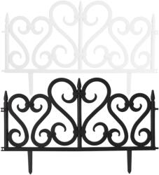 Gardenline Set de 4 elemente de gard pentru grădină 60 x 37 cm (DOS6917)