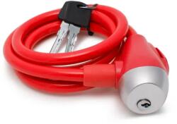 Wheel Zone Lacăt pentru bicicletă 10 mm / 120 cm - roșu (57077RD)