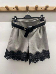  Beunique Fashion Szövet rövidnadrág csipke szegéllyel Taupe One Size