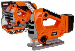 LEAN Toys Ferăstrău Pendular pe Baterii pentru Copii (4557) Set bricolaj copii