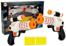 LEAN Toys Pistoale cu ventuze din spumă - Set de 2 bucăți (5964)