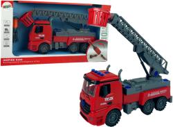 LEAN Toys Set DIY Stație de Pompieri Roșie cu Șurubelniță (12122) Set bricolaj copii