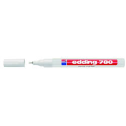 edding Lakkmarker 0, 8mm, kerek Edding 780 fehér (7580114006) - polusirodaszer