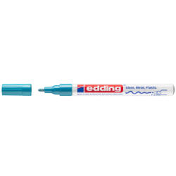 edding Lakkmarker 1-2mm, kerek Edding 751 világoskék (7580097014) - polusirodaszer
