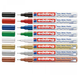 edding Lakkmarker 0, 8mm, kerek Edding 780 zöld (7580114004) - polusirodaszer