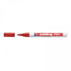 edding Lakkmarker 1-2mm, kerek Edding 751 piros (7580097002)