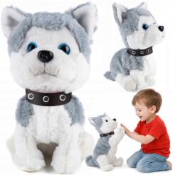 Stator Kutya Interaktív Kutya Husky Reagál Az Érintésre Ugat, Ül, Mint az igazi (U487)