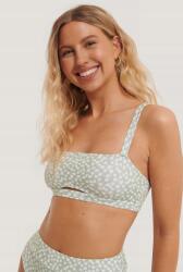 NA-KD bikini felső, Size XS, zöld, poliészter