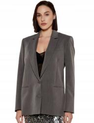 Patrizia Pepe Szürke Blézer, Size 40, poliészter, viszkóz
