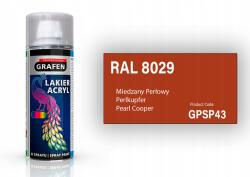  Akril Spray Lakk, réz gyöngyház, RAL 8029, fémre, fára, műanyagra