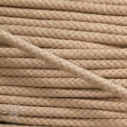  Pamut zsinór 8 mm beige