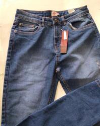  Kék Farmernadrág, Size 42, 73% pamut, 25% poliészter, 2% spandex