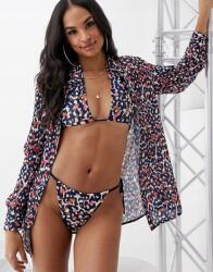 Prettylittlething Pretty Panterkás Stranding 40-ES Méret