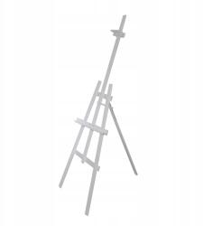  Fehér fa festőállvány, 170cm, bükkfa, állítható (213)