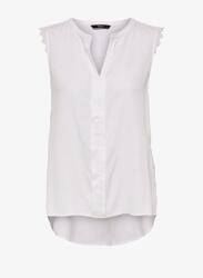 Only Fehér Top, Size 34, 100% viszkóz