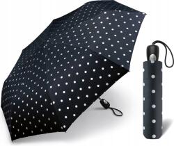 Pierre Cardin Mybrella Carbon zsebesernyő, fekete, poliészter, üvegszál, alumínium, 28cm