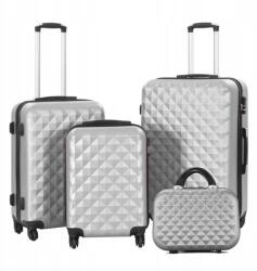  Utazóbőrönd szett, kozmetikai táskával, több színben, 70cm, 60cm, 50cm, 30cm (HOP1001471-5)