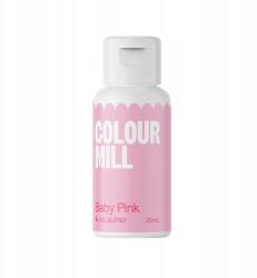 Colour Mill Baby Pink olajbázisú színező, 20ml, vajkrémhez, vegán (6158)