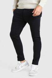 Boohoo Női szűk farmer, Size 36, fekete, 98% pamut, kopott