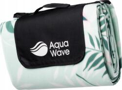 Aquawave Piknik Takaró Strandszőnyeg Aquawave Salva Blanket Zöld-fehér 200X200CM (35921-D)